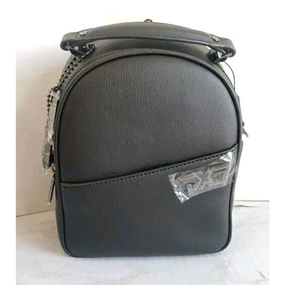 PXG Cactus Leather Black Mini Backpack B-JC3501